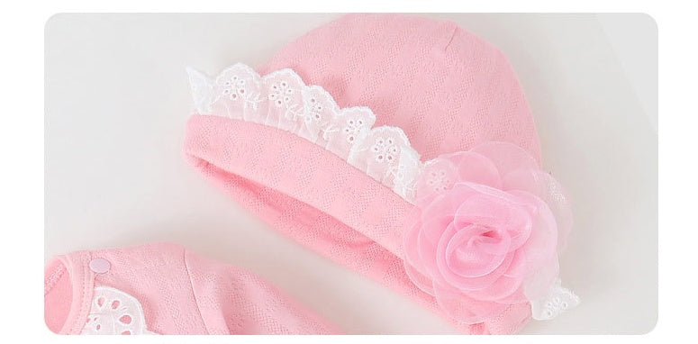 Baby Girl Pink Bow Onesie